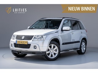 Suzuki Grand Vitara 2.4 4WD 169pk AUT High Executive |Schuifdak|Leder|Stoelverw.|Climate|Cruise|Afn.Trekhaak|NL-auto