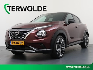 Nissan Juke 1.6 Hybrid N-Design | Trekhaak | Lederen Bekl. | Stoel-, Stuur- & Voorruitverw. |