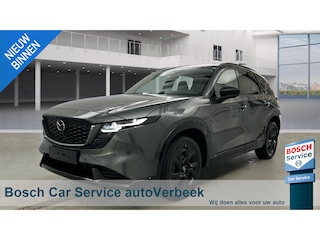 Mazda CX-5 2.5 E-SKYACTIV G 141 M HYBRID Homura | Panoramic Sunroof Pack | Leder | HuD | Memory stoel best. |