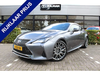 Lexus RC 300h Luxury Line | Rijklaar | NL-auto | Schuifdak | Leder | Memory | Stoel-stuurverw./koeling | Blind Spot | Mark Levinson | Dealer onderhouden