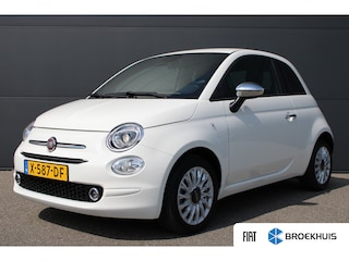 Fiat 500 1.0 Hybrid | Navi by app | Parkeersensoren | Lichtmetaal | NL auto | 23.750km | Airconditioning |