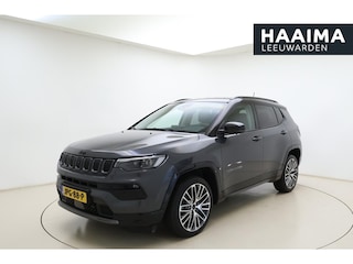 Jeep Compass 1.5T e-Hybrid S | Automaat | Rondomzicht Camera | Lederen bekleding | Stoel & Stuurverwarming | Lichtmetalen velgen | Keyless | Climate control