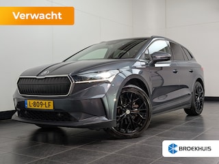 Skoda Enyaq 60 First Edition | Achteruitrijcamera | Trekhaak uitklapbaar | Cruise contr adapt | Stoel/stuurverw | Elekt stoel incl memory | PDC | Navi | LED | Keyless | 20"LMV