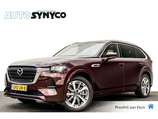 Mazda CX-80 2.5 e-SkyActiv PHEV 7 Persoons Takumi Plus I Panoramadak I Widescreen Navi I Lederen Stoelen I NL Auto I Nw Prijs 73.800,-