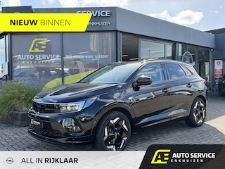 Opel Grandland 1.6 Turbo Plug-In Hybrid 4x4 GSe Werkelijk als nieuw! | 300pk en 1e eigenaar | incl. 2x lader (!) | Camera | 19" GSe LMV | Vol lederen bekleding met stoelverwarming en koeling! | Full LED | Keyless | Climate Control | Ad. Cruise control