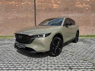 Mazda CX-5 2.0 e-SkyActiv-G M Hybrid 165 pk AUTOMAAT Homura NAVI | APPLE CARPLAY / ANDROID | SCHUIF-KANTELDAK| WINTERPAKKET| LEDER INTERIEUR RONDOMZICHT CAMERA | 19 INCH LMV | AFN TREKHAAK