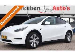 Tesla Model Y RWD 58 kWh Full Self-Driving comp 3 | SOH 88,7% | Trekhaak | Leder | Waterpomp | Nette auto!