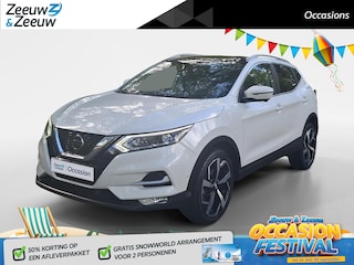 Nissan Qashqai 1.3 DIG-T Tekna | TREKHAAK | STOELVERWARMING | PANO DAK | CLIMATE | ALL SEASON BANDEN |