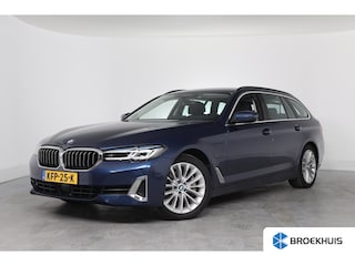 BMW 5-serie Touring 530e xDrive High Executive | Dealer Onderhouden | Elektr Stoel + Mem | Stoelventilatie | Trekhaak Elektrisch | Lederen bekleding | Comfort Stoelen | 360 Camera