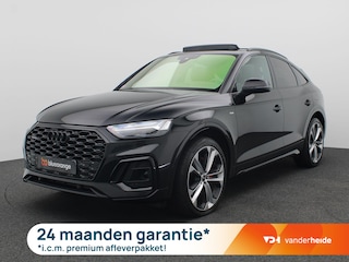 Audi Q5 55 TFSI e S edition Competition 367PK S-Tronic SOH 94%, Pano-Schuifdak, Trekhaak, S-Line, Memorystoel, 21" LM Velgen, Side Assist, Keyless, Elektr. Achterklep, Achteruitrijcamera, Head-up display,