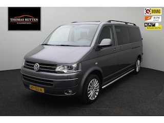 Volkswagen Transporter 2.0 TDI BM L2H1 DC 2015 FULL OPTION | NAP | Schuif kanteldak | LED Xenon | Navigatie | Standkachel | Dubbel cabine | Cruise control | PDC | Lederen bekleding | Lichtmetaal 18 inch | Dubbele schuifdeur |