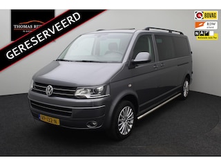 Volkswagen Transporter 2.0 TDI BM L2H1 DC 2015 FULL OPTION | NAP | Schuif kanteldak | LED Xenon | Navigatie | Standkachel | Dubbel cabine | Cruise control | PDC | Lederen bekleding | Lichtmetaal 18 inch | Dubbele schuifdeur |