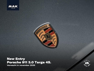Porsche 911 3.0 Targa 4S , PTS Macadamia, noselift, Exclusive Manufaktur, Burmester, 21", SportDesign, ACC, privacy, NP317K
