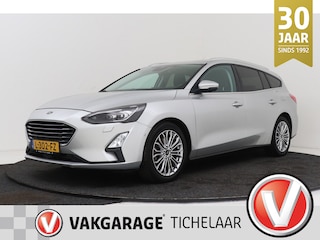 Ford Focus Wagon 1.0 EcoBoost Titanium | Trekhaak | Adap. Cruise | Camera | CarPlay | LED | Winter Pack |