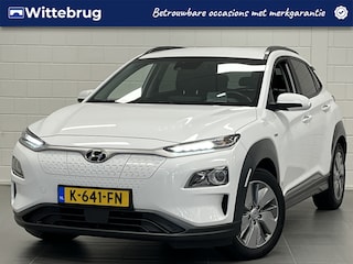 Hyundai Kona EV Fashion 64 kWh HALF LEDER | NAVIGATIE | LONG RANGE SOH 100%