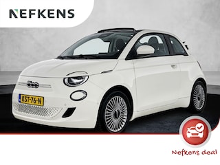 Fiat 500 118pk Icon 42 kWh Automaat | Apple Carplay/Android Auto | Climate Control | Cruise Control | Camera | Parkeersensoren V+A | 16"LMV | LED |