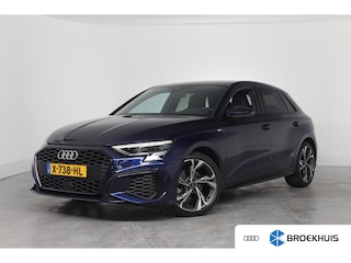 Audi A3 Sportback 35 TFSI S edition | 1e Eigenaar! | Dealer Onderhouden! | Virtual | Camera | LED | Clima | Sportstoelen | Cruise Adaptive | Stoelverwarming | Navi | Clima | Half Leder | Keyless