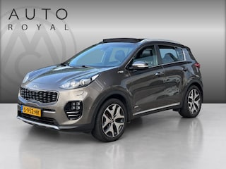 Kia Sportage 1.6 T-GDI 4WD GT-Line PlusLine GT-LINE | AWD | 360 GRADEN CAMERA | ELEKTRISCH VERSTELBARE STOELEN | STOELVERWARMING | STUURVERWARMING | JBL | PANORAMADAK | NAVIGATIE | LED | DODEHOEK DETECTIE | APPLE CARPLAY / ANDROID AUTO | ADAPTIEVE CRUISECONTROL |