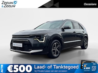 Kia Niro 1.6 GDi DynamicPlusLine | Head up display | Elektrische achterklep | Stoel-en stuurverwarming | Lederen bekleding | Schuif/kantel dak | Parkeersensoren v +a