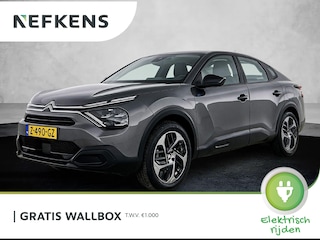 Citroën C4 Ë-C4 X You 50 kWh 136pk | Accu 99% | Lage kilometerstand | Navigatie via Apple Carplay / Android Auto | Achteruitrijcamera | Climate Control | Cruise Control | Parkeersensoren | DAB+ radio | Armsteun | Stof/kunstlederen comfortstoelen | Volledig digitaal instrumentenpaneel | Adaptief demping systeem | 18” lichtmetalen velgen |
