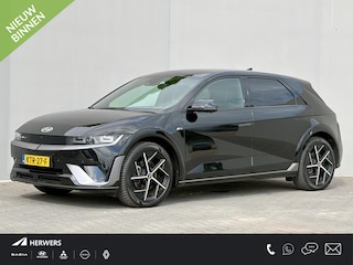 Hyundai Ioniq 5 N Line 84 kWh / SOH 99% / Dealer onderhouden / Accugarantie tot 05-2033 / CCS snelladen / All season banden / Warmtepomp / Rondomzicht camera / Trekgewicht 1600 kg / Head Up Display / Bose Audio Systeem / Stuur- Stoel & Achterbank verwarming / Stoelventilatie /