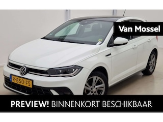 Volkswagen Polo 1.0 TSI R-Line | 95 PK | Apple Carplay / Android Auto | Adaptieve Cruise Control | Parkeercamera | Stoelverwarming | Navigatie | Panoramaschuif-kanteldak |