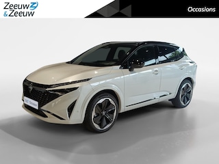 Nissan Qashqai 1.5 e-Power N-Design | 20inch wielen |360grd camera | parkeersensoren voor en achter | Electrische stoelverstelling met geheugen | Alcantra/lederen bekleding | 205PK | Two-tone lak | Apple carplay & Android auto |