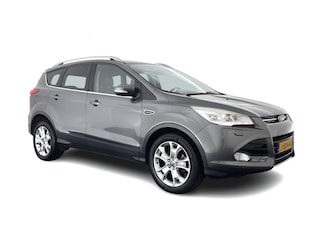 Ford Kuga 1.6 Titanium *LEATHER-FABRIC | XENON | HEATED-COMFORTSEATS | NAVI-FULLMAP | ECC | PDC | CRUISE | PRIVACY-GLASS | TOWBAR | 17''ALU*