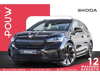 Skoda Enyaq 60 180pk Sportline | SoH 94% | Trekhaak | Achteruitrijcamera | 21" Velgen | Dodehoeksensor | Navigatie