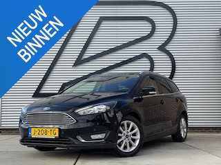 Ford Focus Wagon 1.0 Titanium 1e Eigenaar|Navi|Clima|Cruise|Stoelverwarming|PDC V+A|Nieuwe APK bij Aflevering