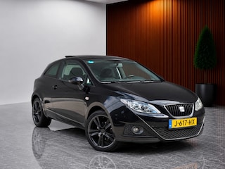 Seat Ibiza SC 1.6 Reference Sport (LANGE APK, PANORAMADAK, MULTIMEDIA, BLEUTOOTH, ELEKT RAMEN, GOED ONDERHOUDEN, ETC!)