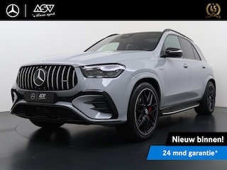Mercedes-Benz GLE AMG 53 Hybrid 4MATIC+ Premium | Trekhaak Wegklapbaar | Panorama - Schuifdak | Rijassistentiepakket | AMG Night-pakket | Parkeerpakket met 360°-camera | 22" AMG velgen | Adaptieve Cruise Control & Stuur Assistent | AMG Performance-uitlaatsysteem