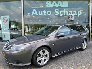 Saab 9-3 Estate 1.8t Vector M2008 | Rijklaar incl garantie | Donker glas Trekhaak 17 inch Sportstoel Carplay