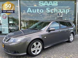 Saab 9-3 Estate 1.8t Vector M2008 | Rijklaar incl garantie | Donker glas Trekhaak 17 inch Sportstoel Carplay