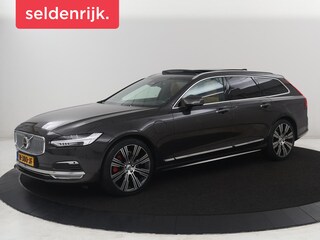 Volvo V90 2.0 T8 AWD Inscription Exclusive | SOH 81,9% | Panoramadak | Memory | Leder | Adaptive cruise | Stuur/stoel verwarming | Harman/Kardon | Head-up | 360 camera | Park assist | Carplay