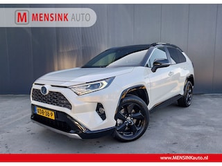 Toyota RAV4 2.5 Hybrid AWD Bi-Tone ADAPT CRUISE CAMERA HALF LEER LED NAVI ECC 18 INCH