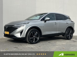 Nissan Qashqai 1.3 MHEV Xtronic Tekna / Stuur- Stoel- en voorruitverwarming / Elektrische achterklep / Google maps navigatie / Stoelgeheugen / Head-up display