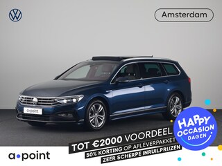 Volkswagen Passat Variant 1.5 TSI Elegance Business R 150PK | Automaat (DSG) | Panoramadak | Camera | Navigatie | 17 " Velgen + All Season | Half lederen interieur | Elek. Achterklep |