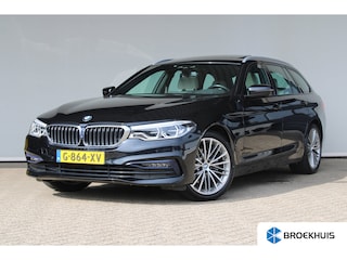 BMW 5-serie Touring 520i High Executive Edition | Luxe ledere bekleding | Schuif-kanteldak | Elektrische achterklep | Keyless start |