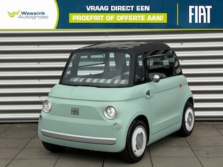 Fiat Topolino | 5,7 inch digitaal instrumentenpaneel | 75km range | 45kmh | Rijdbaar vanaf 16 jaar met AM-rijbewijs