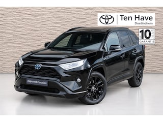 Toyota RAV4 2.5 Hybrid AWD Black Edition Automaat | Apple CarPlay & Android Auto | 9 speaker JBL audio | Bodembeschermplaten voor en achter zwart | Grille, pianozwart | Zwart ornament achterklep | Zwarte raamsier