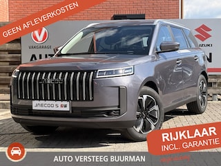 Jaecoo 5 1.5 T-GDi SHS-H Exclusive Navigatie, Stoel vent., Apple carpl./Andr. Auto, Panoramadak, Lederen bekleding, Sony Sound System