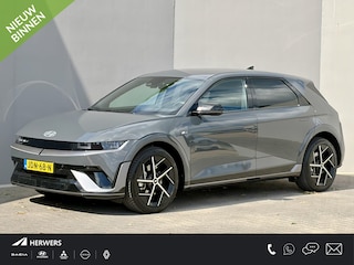 Hyundai Ioniq 5 N Line Edition Limited 84 kWh / Fabrieksgarantie tot 09-2030 / SOH 100% / 1.600 kg trekgewicht / CCS snel laden / Stuur- en stoelverwarming / Navigatie / Apple Carplay Android / 20" LM wielen / Camera / Adaptieve Cruise / Dodehoek Detectie / Elektr. Stoelen / Elektr. Achterklep /