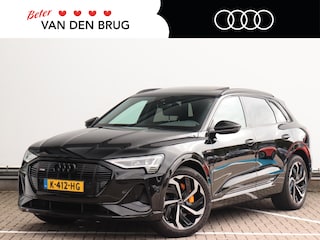 Audi e-Tron 50 quattro S edition 71 kWh | Trekhaak | Panoramadak | Luchtvering | 2x laadpunt | Camera | Memory |