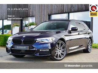 BMW 5-serie Touring 530i High Executive M | M Pakket | Schuif/kanteldak | Head-Up display | 20 inch | Adaptieve cruise control | Luchtvering | Stoel en stuurwielverwarming | Sfeerverlichting | Lederen dashboard | Keyless | 360 graden camera |