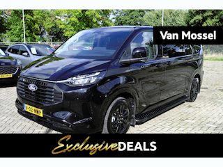 Ford Transit Custom Black Platinum 320 2.5 PHEV L2H1 | Dubbel Cabine | Leder | Adaptive Cruise Control | Camera | Stoelverwarming |