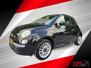Fiat 500 1.2 Lounge Cabrio AUT |NWE APK|AIRCO|LEER|NAVI