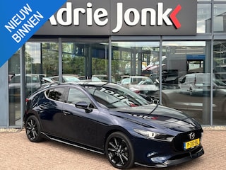 Mazda 3 2.0 e-SkyActiv-X M Hybrid 186 Luxury AUTOMAAT | SUNROOF | AERO PACK | LEDER | Bose AUDIO | APPLE CARPLAY/ANDROID AUTO | A.CAMERA | NED. AUTO |