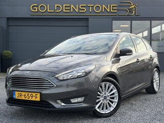 Ford Focus 1.0 Titanium ✓125pk✓2e Eigenaar✓Navi✓Trekhaak✓6 Bak✓Clima✓Cruise✓Pdc V+A✓Net Beurt gehad✓17''Lm velgen✓N.A.P✓N.A.P✓Apk tot 09-2027