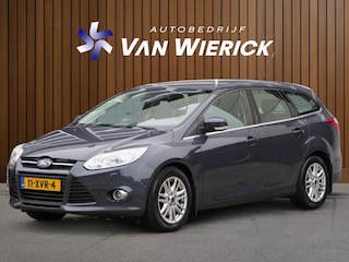 Ford Focus Wagon 1.6 EcoBoost Titanium 150PK! | Stoelverwarming | Trekhaak | Cruise | Airco | LM Velgen | NAP